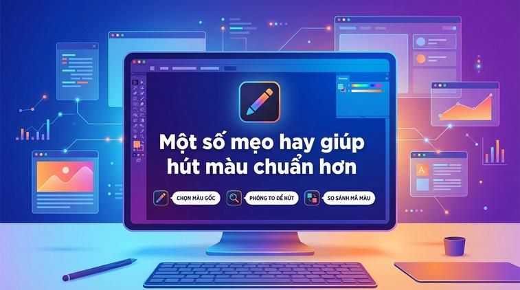 Một số mẹo hay giúp hút màu chuẩn hơn