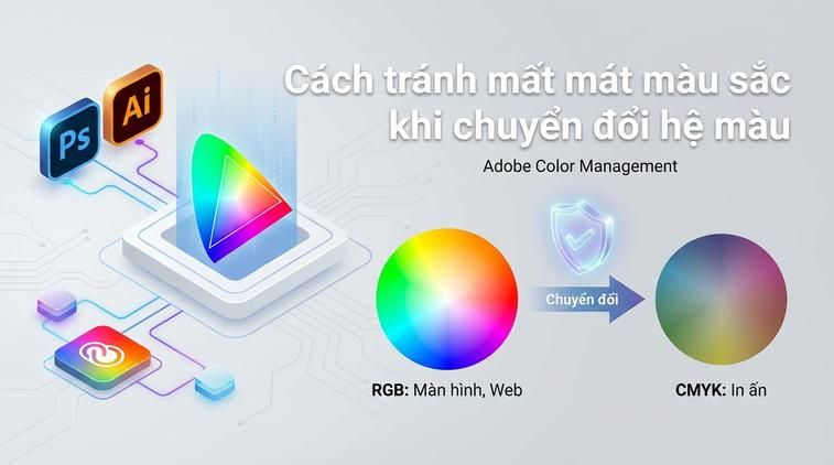 Cách tránh mất mát màu sắc khi chuyển đổi hệ màu