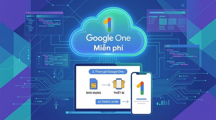 2. Tham gia Google One miễn phí qua ưu đãi nhà mạng, thiết bị