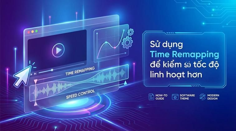 Sử dụng Time Remapping để kiểm soát tốc độ linh hoạt hơn