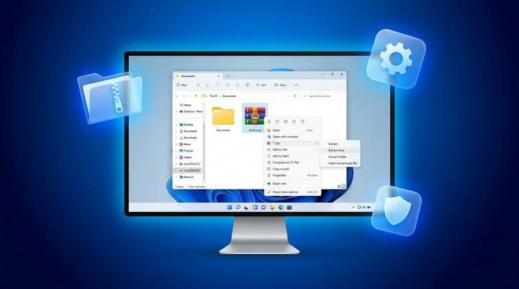 Cách giải nén file rar bằng 7-Zip - miễn phí hoàn toàn