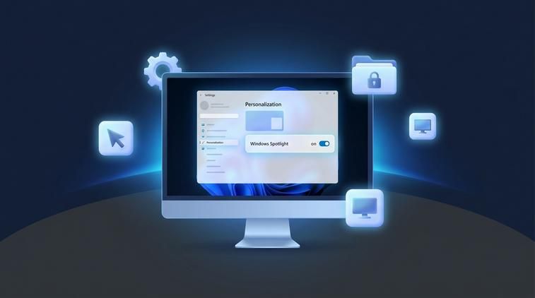 Bật Windows Spotlight cho Desktop Win 11