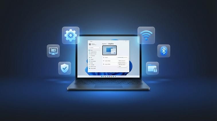 Chỉnh qua NVIDIA/AMD Control Panel trên Win 11