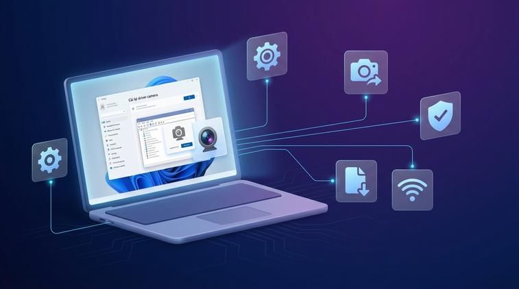 Cài lại driver camera