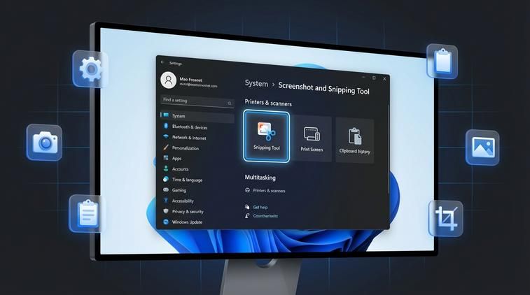 Cắt ảnh (screenshot/crop) trên Win 10 có những công cụ nào?
