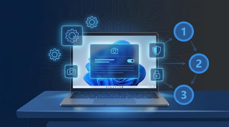 Bật quyền camera cho toàn hệ thống