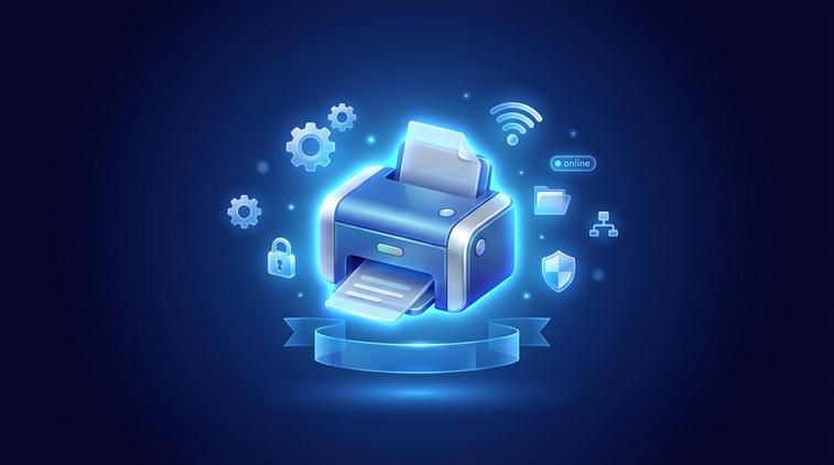 Set máy in Online khi bị báo Offline