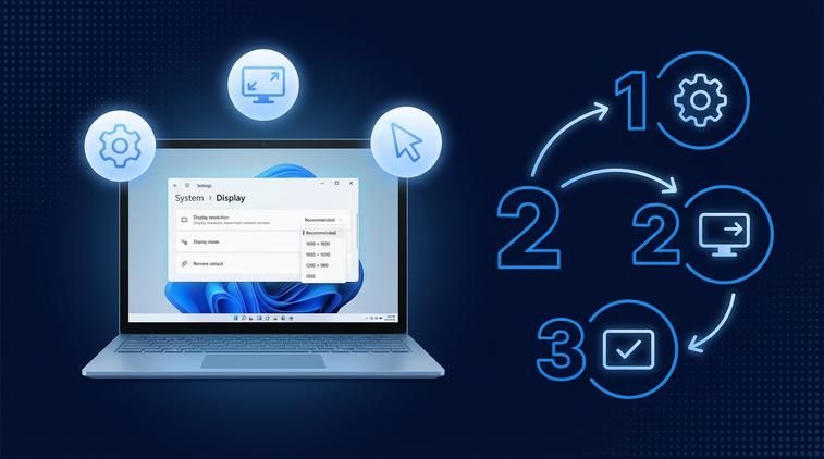 Cách chỉnh độ phân giải màn hình Win 11