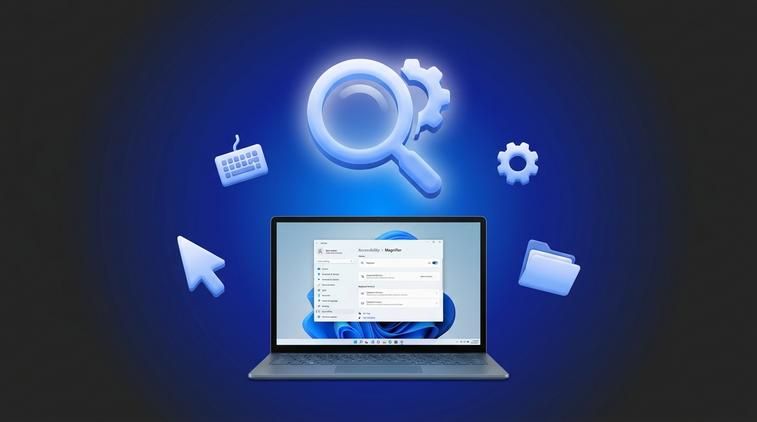 Bật và dùng Magnifier bằng phím tắt