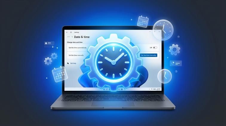 Chỉnh giờ thủ công khi cần gấp