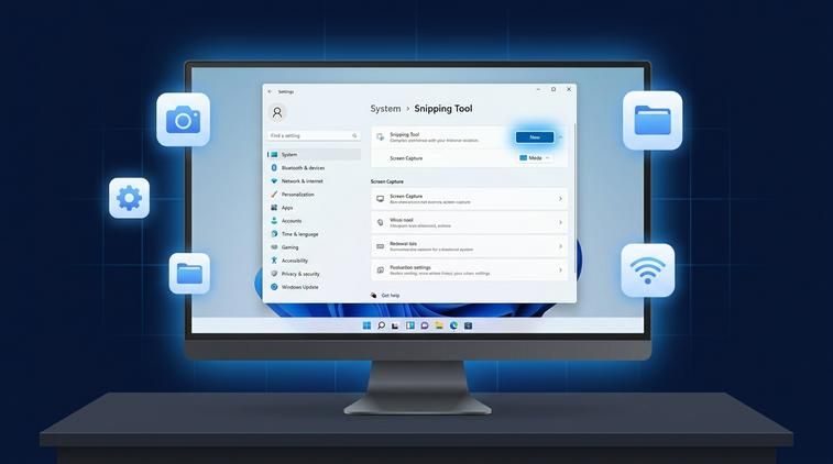 Các cách chụp màn hình máy tính HP Win 10