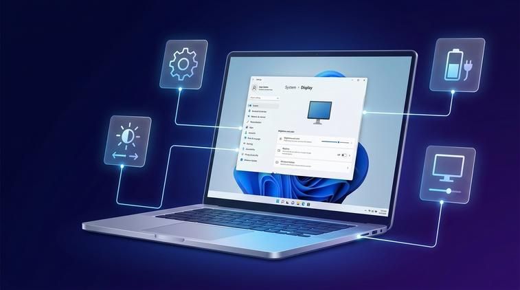 Sửa lỗi không chỉnh được độ sáng màn hình win 10