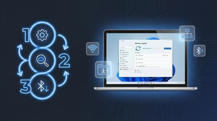 Tải driver Bluetooth Win 10 64-bit từ Windows Update (cách đơn giản nhất)