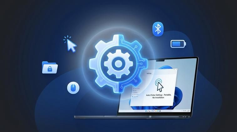 GS Auto Clicker - nhẹ, portable, không cần cài đặt