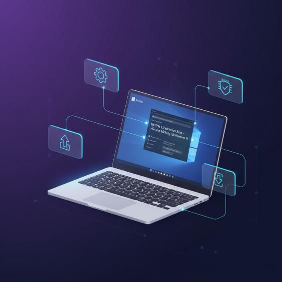 Bật TPM 2.0 và Secure Boot - yêu cầu bắt buộc của Windows 11