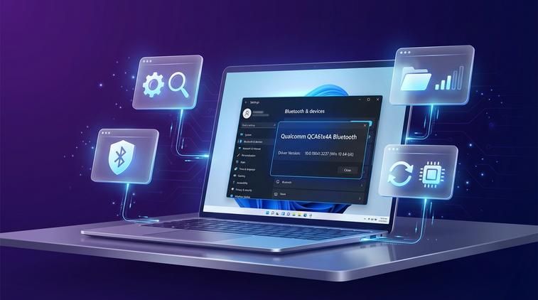 Kiểm tra lại phiên bản driver Bluetooth Win 10 64-bit đã cài