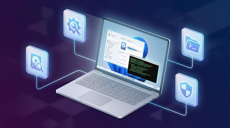 Sửa file hệ thống liên quan đến ổ cứng