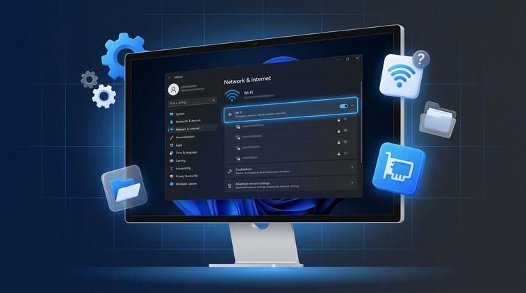 Máy tính không hiện WiFi Win 10 - 2 trường hợp khác nhau