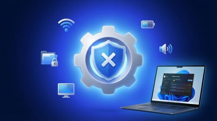 Dùng Windows Update Blocker - 1 click tắt/bật dịch vụ cập nhật