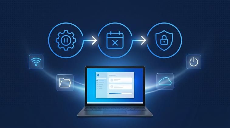 Cách tắt update Win 10 tạm thời an toàn nhất