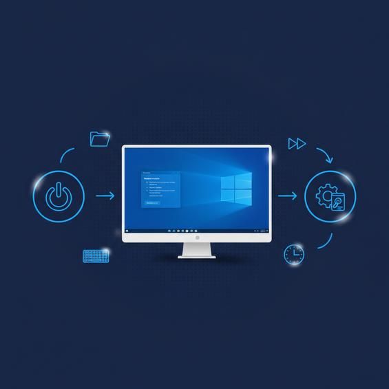 Dùng phím tắt khi khởi động - cách quen thuộc nhưng cần bấm sớm