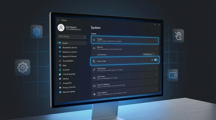 Tại sao cần tắt cảm ứng màn hình laptop Win 11?