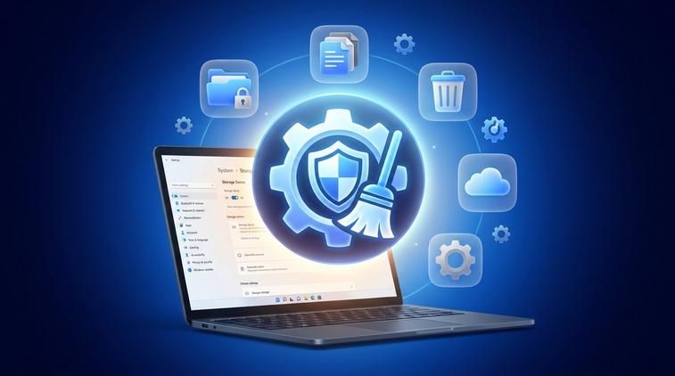Bật Storage Sense để tự động dọn Win 10