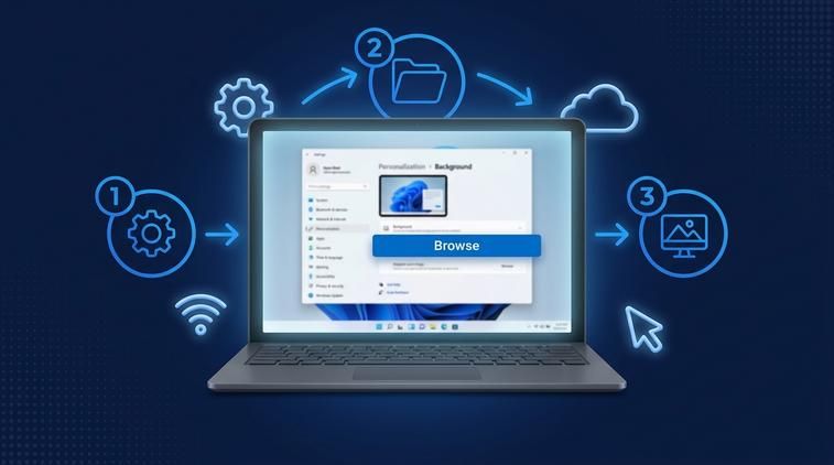 Cách đổi hình nền laptop win 10 nhanh nhất