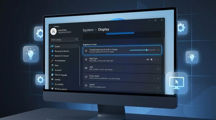 Không chỉnh được độ sáng màn hình Win 10 - nguyên nhân phổ biến