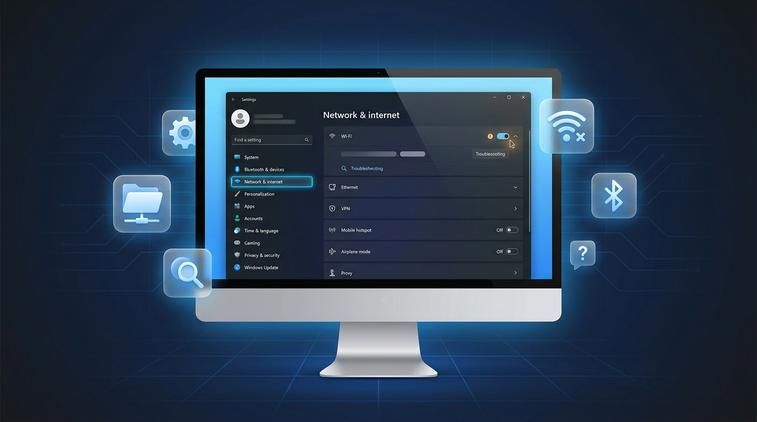 Biểu tượng WiFi mất trên Win 11 - có mấy trường hợp?