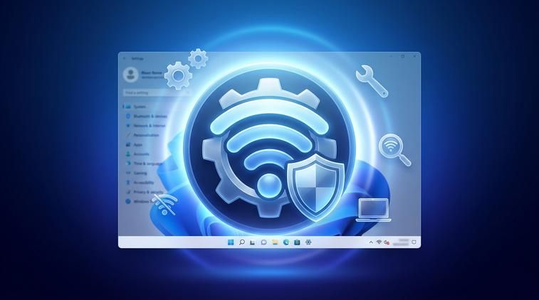 Sửa lỗi biểu tượng WiFi Win 11 bị mờ hoặc dấu X đỏ