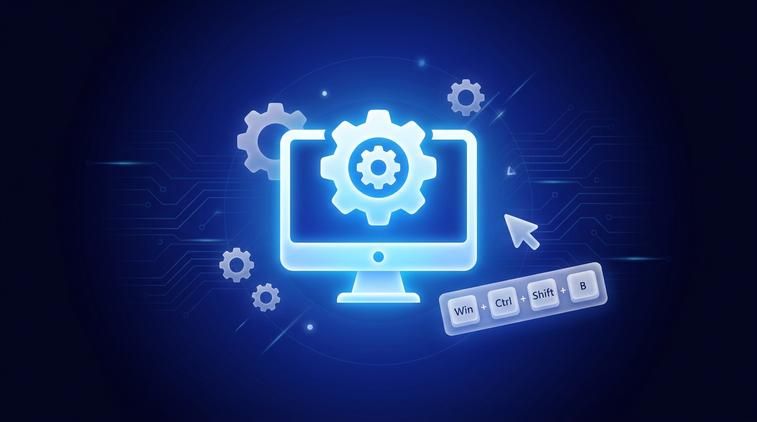 Reset driver màn hình bằng phím tắt