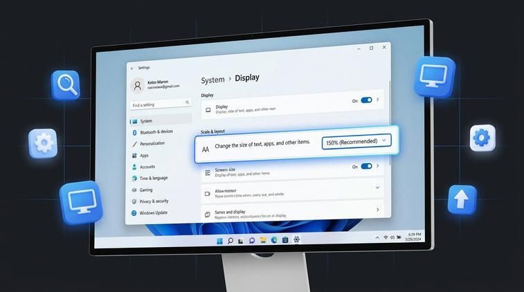 Màn hình Win 10 bị phóng to đột ngột - nguyên nhân từ đâu?