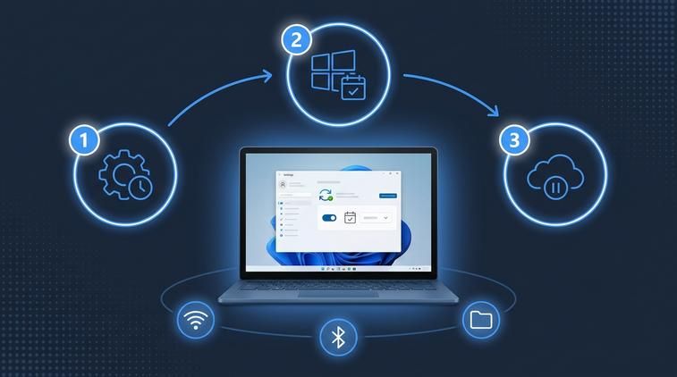 Pause updates lên đến 35 ngày