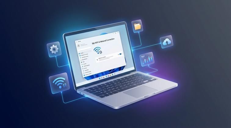 Đặt WiFi là Metered Connection