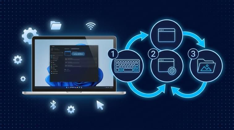 Alt + PrtSc chụp cửa sổ đang active