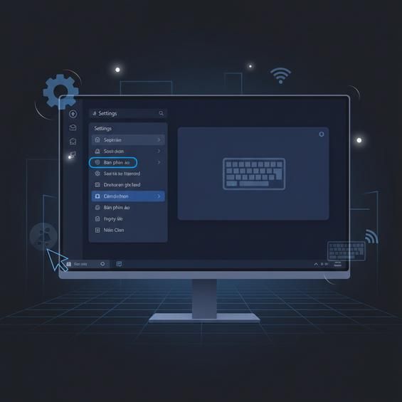 Bàn phím ảo Win 11 dùng khi nào?