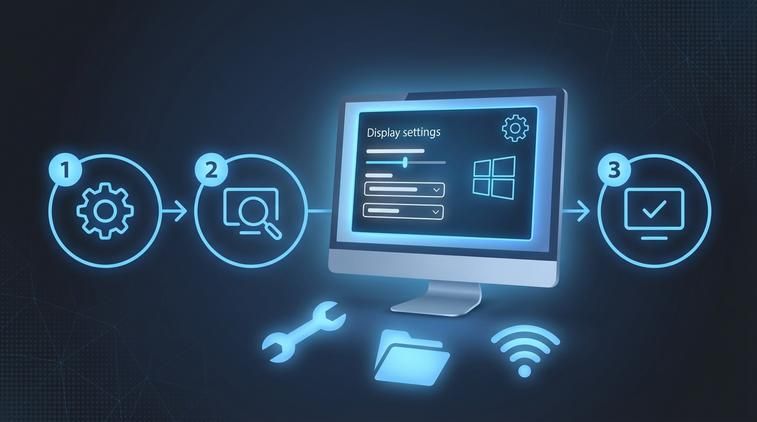 Cách chỉnh độ phân giải màn hình Win 10