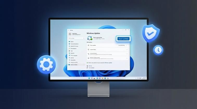 Tạm dừng cập nhật ngay lập tức bằng Pause Updates