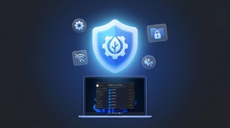 Tắt app chạy nền ngốn pin laptop Win 11