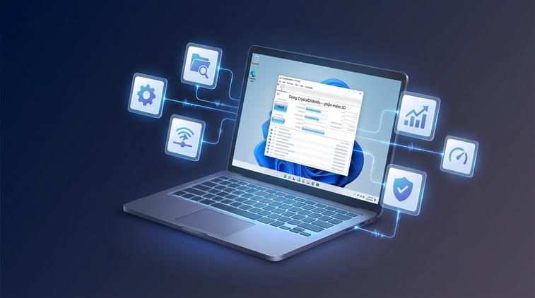 Dùng CrystalDiskInfo - phần mềm kiểm tra ổ cứng Win 10 tốt nhất