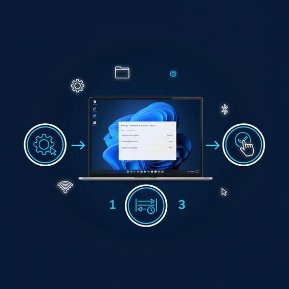 Chỉnh tốc độ và độ nhạy chuột trên Windows 11