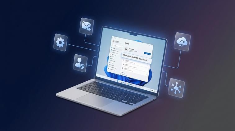 Đổi email tài khoản Microsoft chính