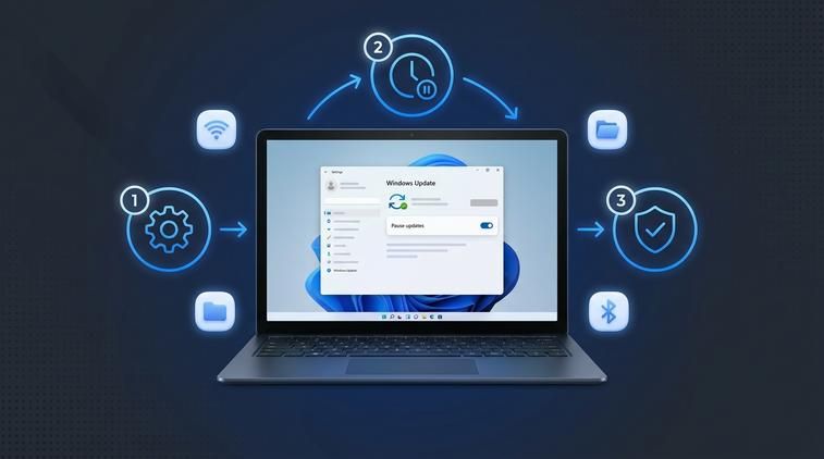 Cách tắt update Win 10 tạm thời an toàn nhất