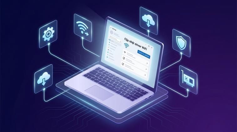 Cập nhật driver WiFi
