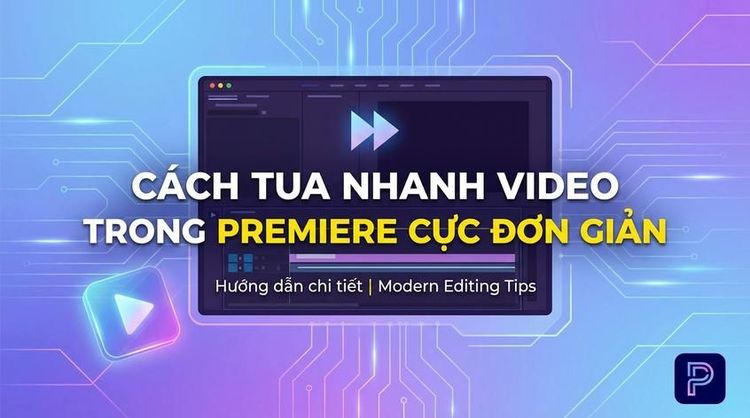 Cách tua nhanh video trong Premiere cực đơn giản